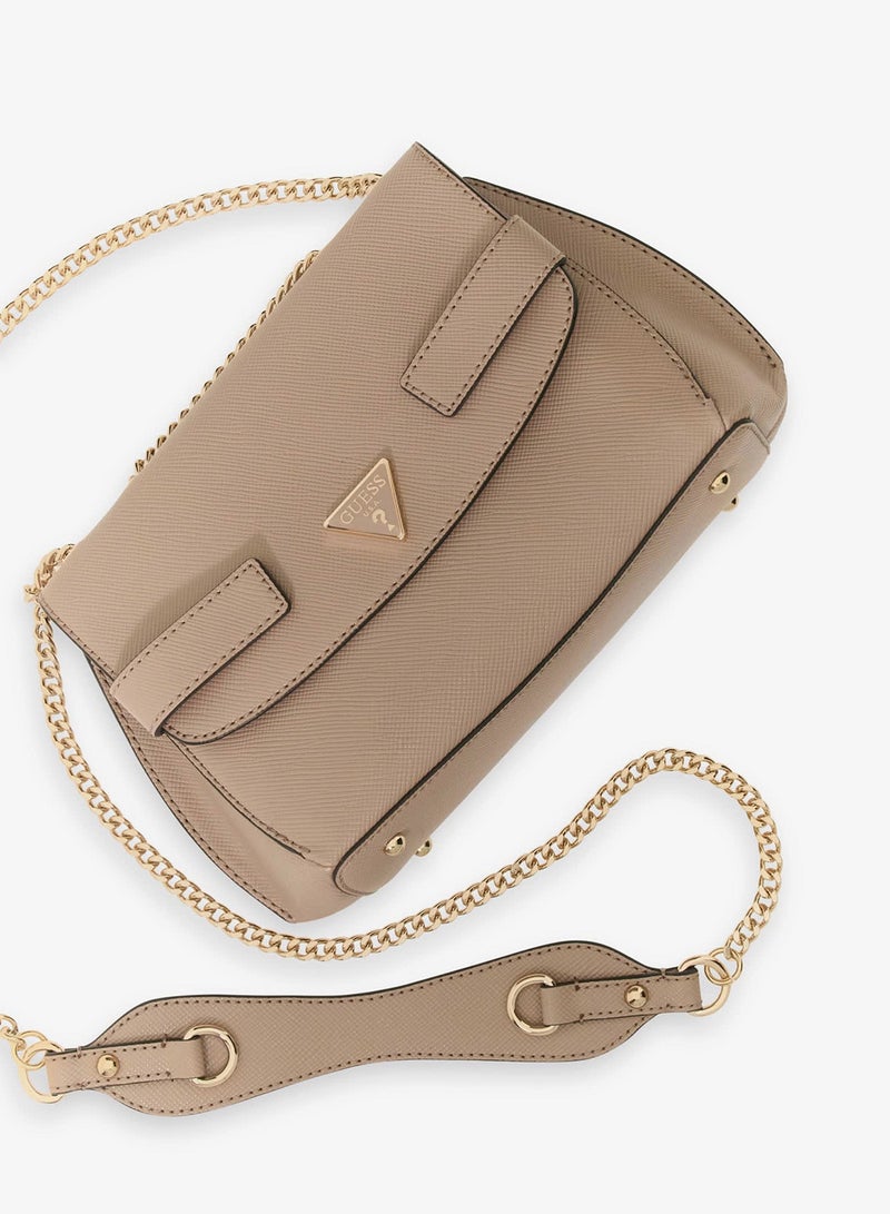 GUESS Serenova Flap Over Crossbody Bag - Image 3